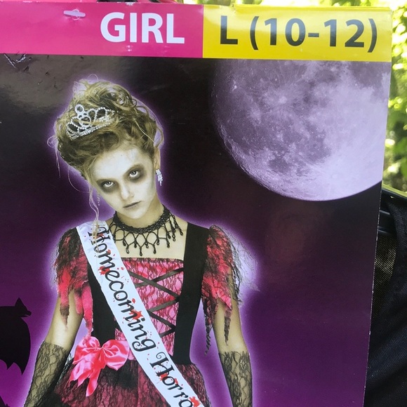 NWT Homecoming Horror 4 pc Zombie Costume L 10-12 - Picture 11 of 16